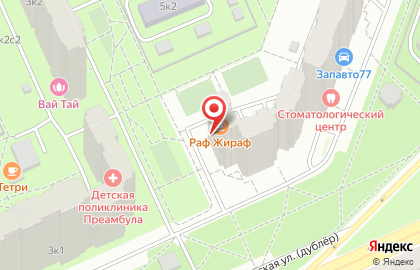 Ремонтная мастерская в Москве на карте