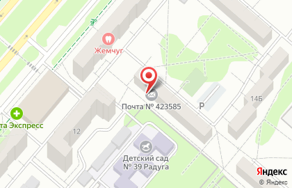 Почта России в Казани на карте