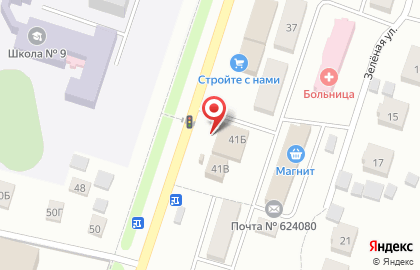 Магазин Урожай в Екатеринбурге на карте
