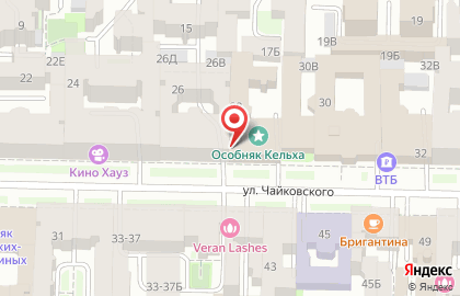 Французский университетский колледж в Санкт-Петербурге на карте
