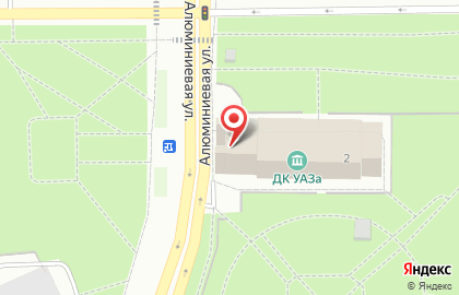 Школа танцев Аврора на Алюминиевой улице на карте