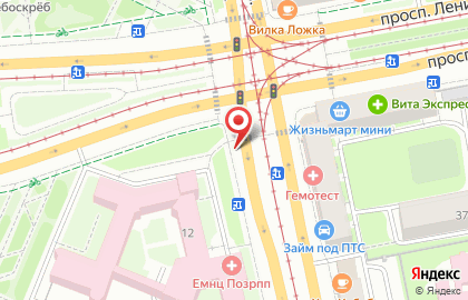 Ломбард Сити в Верх-Исетском районе на карте