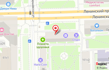 Школа-магазин ногтевого сервиса Parisnail на Ленинском проспекте на карте