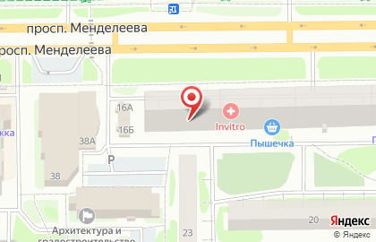 Магазин-бар разливных напитков Впиве в Тобольске на карте