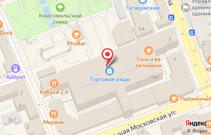 Ювелирный салон Московский Ювелирный Завод на Большой Московской улице на карте