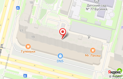 Тарелка на Комсомольском проспекте на карте