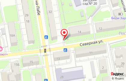 Киоск печатной продукции Роспечать во Владимире на карте