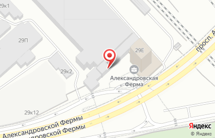 Компания Металл Профиль Центр на проспекте Александровской Фермы, 29е на карте