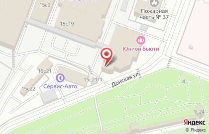 Арт-Склад на Донской на карте