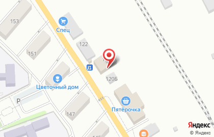 Супермаркет Пятёрочка на улице Ленина на карте