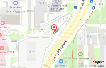 Автостоянка в Перми на карте