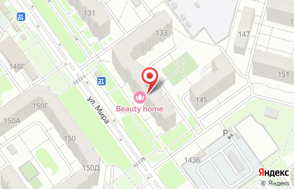 Клиника косметологии Sacral Clinic на улице Мира на карте