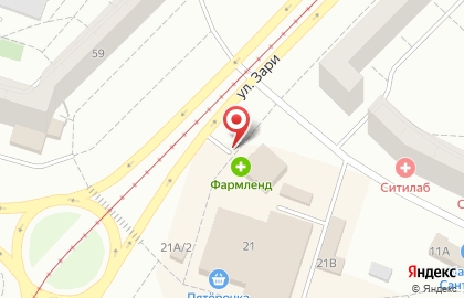 Торгово-офисный центр Сити в Екатеринбурге на карте