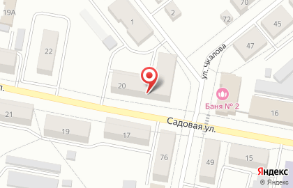 Магазин Титан на Садовой улице на карте