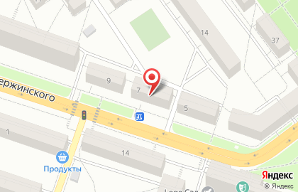 Отделение службы доставки Boxberry на улице Дзержинского на карте