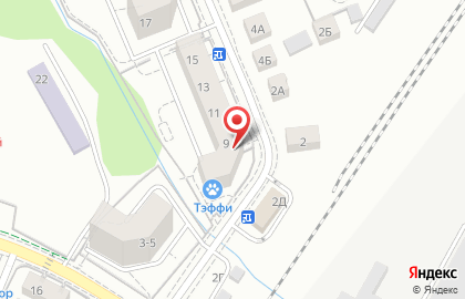 Салон-парикмахерская Полина в Ленинградском районе на карте