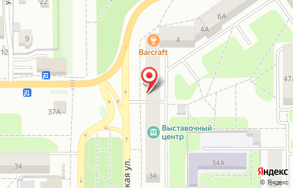 Магазин мототехники и велосипедов Два колеса на Московской улице на карте