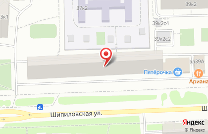 Автошкола Флагман на Шипиловской на карте