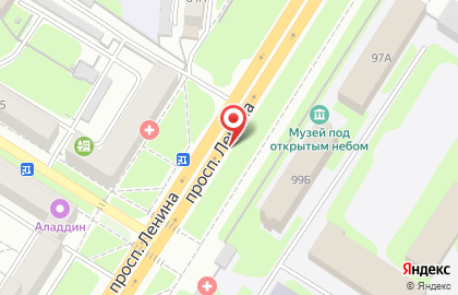 Тур Свет на проспекте Ленина на карте