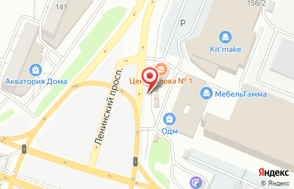 Бистро и магазинов Блинчик в Железнодорожном районе на карте