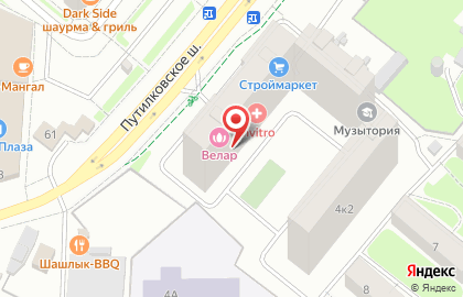 Дом на Садовой, ООО Аквафитнес на Пятницком шоссе на карте