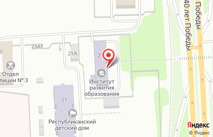 Институт развития образования на улице Ухтомского на карте