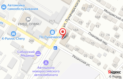 Мебельный магазин в Краснодаре на карте
