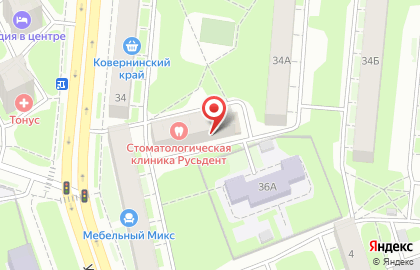 Нижегородское страховое партнерство в Нижнем Новгороде на карте