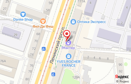 Магазин профессиональной косметики МаниКо в Калининграде на карте