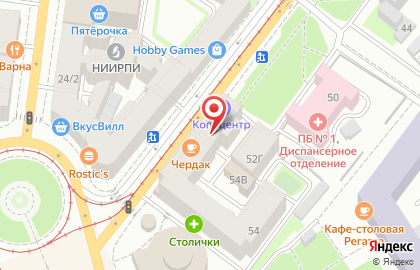 OQ копицентр метро «Нарвская» на карте