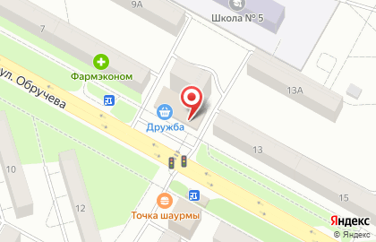 Суши-бар Ниппон в Центральном районе на карте
