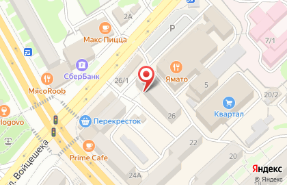 Зоомагазин Кот и Пёс в Петропавловске-Камчатском на карте