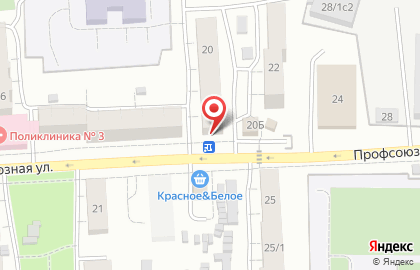 Магазин разливных напитков Хмелек на Профсоюзной улице на карте
