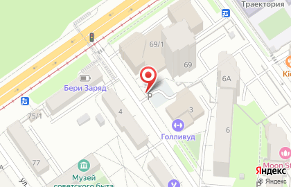 Магазин Мясо в Мотовилихинском районе на карте