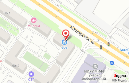 Фирменный салон белорусских кухонь Кухни зов в Москворечье-Сабурово на карте
