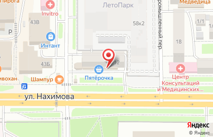 Амарант на улице Нахимова на карте