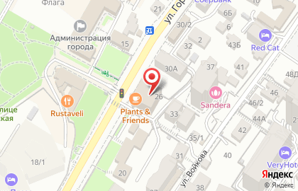 Позитив на улице Горького на карте