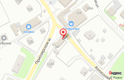 Магазин овощей и фруктов на Колхозной улице на карте
