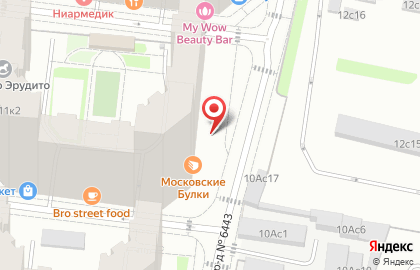 Сеть линзоматов Acuvue в 1-м Нагатинском проезде на карте