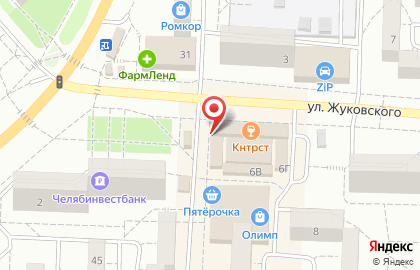 Торговый комплекс Жуковский на карте