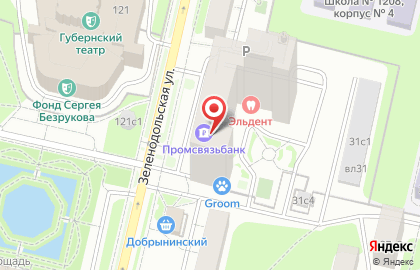Банкомат ВТБ на Зеленодольской улице, 31 к 1 на карте