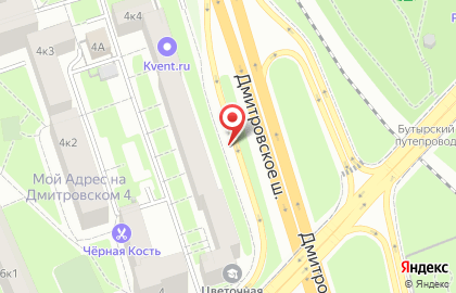 Мореман на Дмитровском шоссе на карте