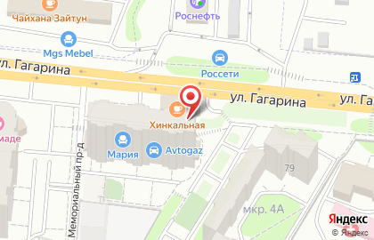 4tochki на улице Гагарина на карте