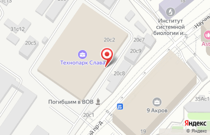 Биотехнологическая компания АйВиФарма на карте