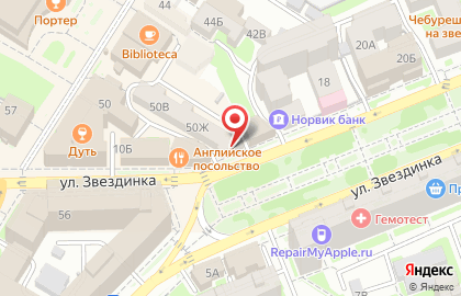 Цветочная лавка в Нижегородском районе на карте