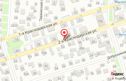 Сакура на 2-ой Краснодарской улице на карте