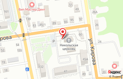 Храм Святителя Николая Чудотворца на улице Комарова на карте