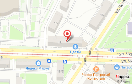 Специализированная алкогольная сеть Крепкие Традиции в Ленинском районе на карте