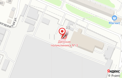 Курская городская детская поликлиника №3 на карте