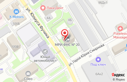 Волгаэнергосервис на улице Юлиуса Фучика на карте